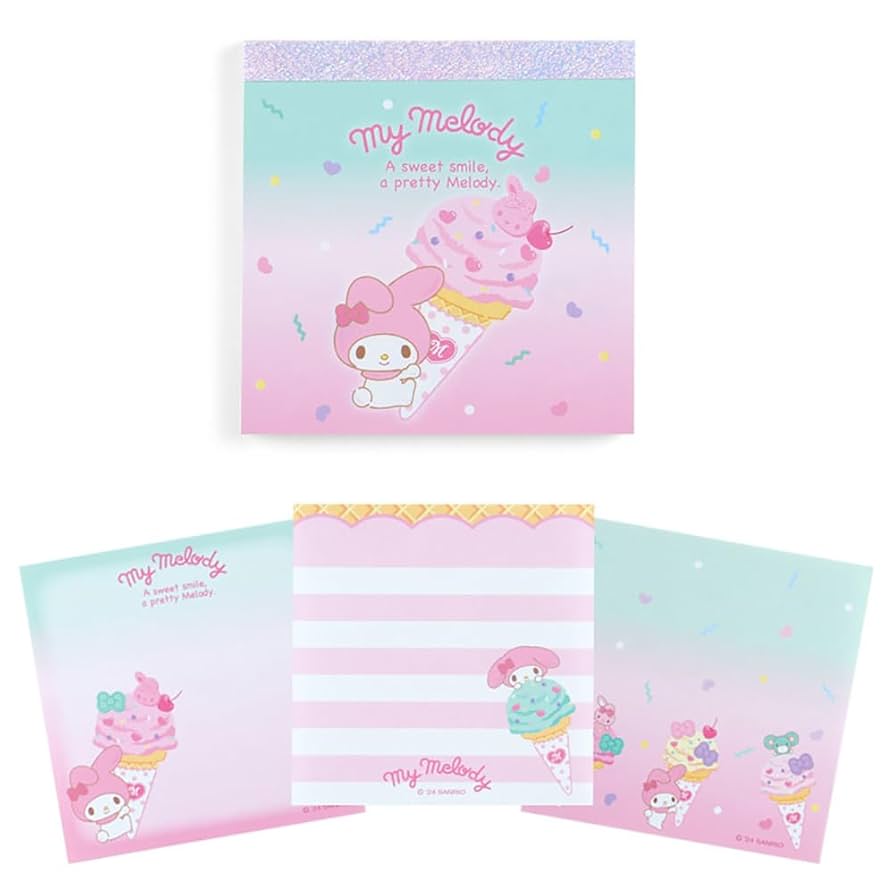 Amazon.co.jp: サンリオ(SANRIO) メモ(アイスパーティ) マイ